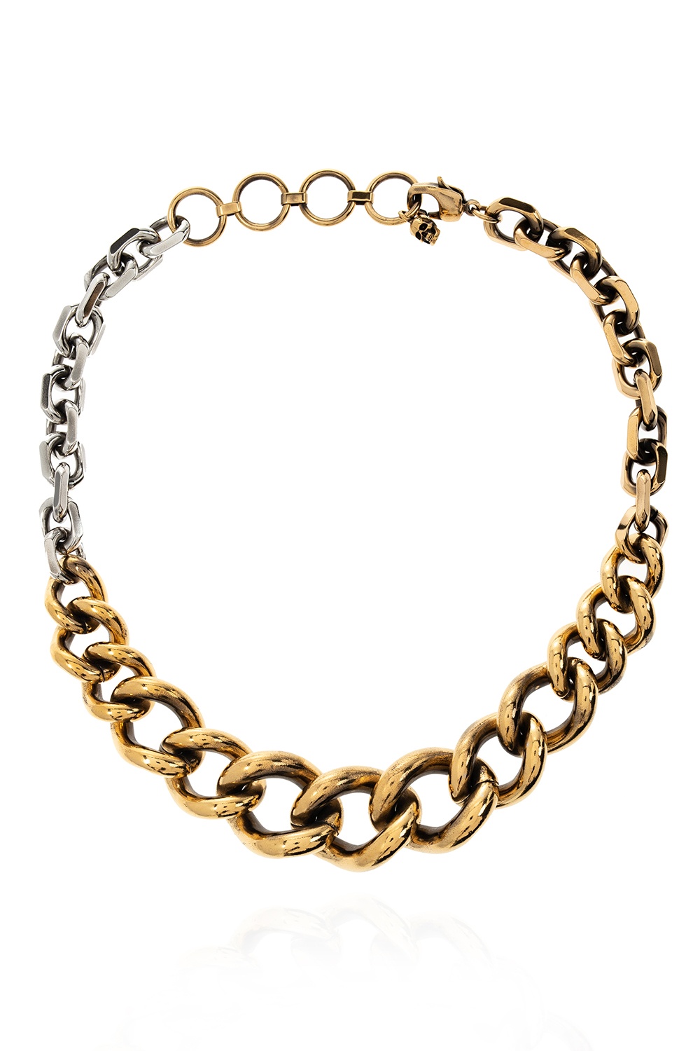 Alexander McQueen Brass necklace